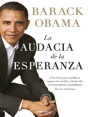 cover image of La audacia de la esperanza